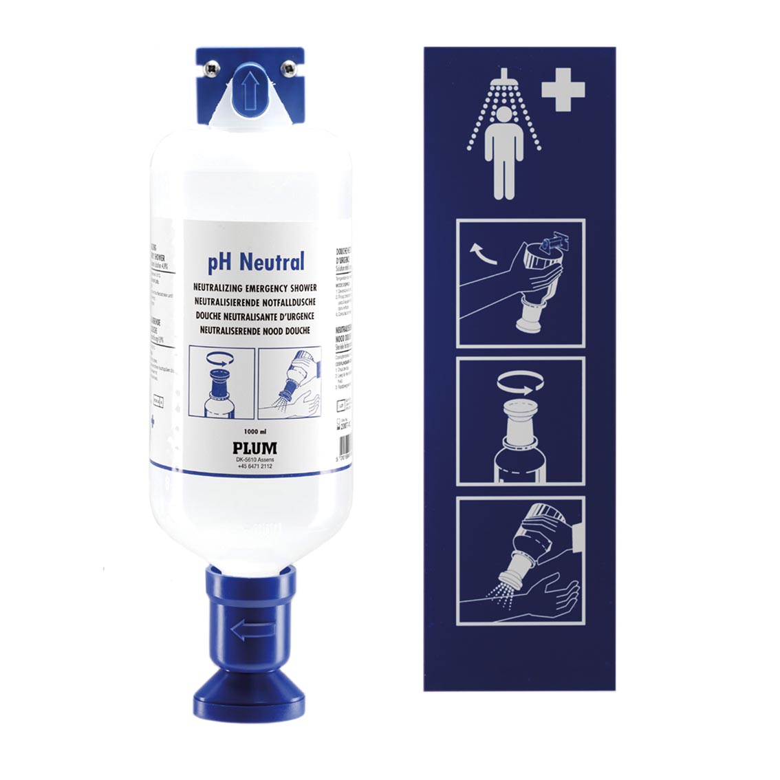 NEUTRAL PH EYE WASH STATION 1 L Pharmapiù